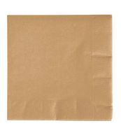 Creative Converting Gold Beverage Napkins