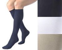 Women''s Microfiber Dress Sock Firm Support, 20-30 mmHg, Black Medium