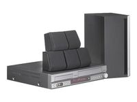 Insignia NS-H4005 200-Watt 5.1 Channel DVD/CD/MP3 Player + VHS Recorder Home Theater System (Black)