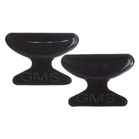 GMS Optical Butterfly Adhesive Nose Pads for Glasses, Sunglasses, and Eye Wear - Black, Medium (1 Pair)