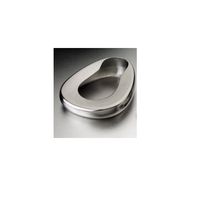DUKAL 4227 Tech-Med Adult Bedpan, 11-3/8" Width, 14" Length, Stainless Steel