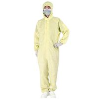 WXAN Chemical Hazmat Isolation Suit Disposable Protective Clothing New, Protective products for special periods to effectively protect yourself! (Yellow:M, as shown)