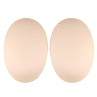 IEFIEL 1 Pair Self-Adhesive Hourglass Shape Thigh Pads Enhancing Lifter Hip Sponge Pads Hip Dip Helper Nude M