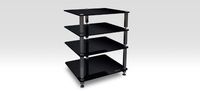 NorStone - Bergen 2 - 4 Shelf Rack for Hi-Fi Systems - Black