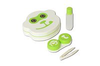 Contact Lens Cases.4-Piece Travel Size Kit | Contact Lens Case with Mirror 8012MGR