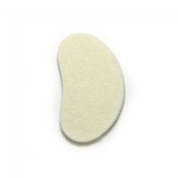 Moleskin Ball of Foot Pads, Kidney Shaped, 100 Metatarsal Pads per Order (3 1/2" Wide)