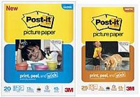 Post-it 4 x 6 Picture Paper, Soft Gloss Finish, 25 Sheets/Pack
