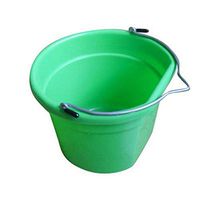 Qingdao Huatian Hand Truck 8 QT, Green, Flat Sided Utility Bucket