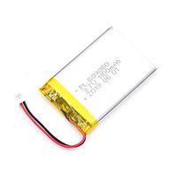 AKZYTUE 3.7V 1100mAh 604060 Lipo Battery Rechargeable Lithium Polymer ion Battery Pack with JST Connector
