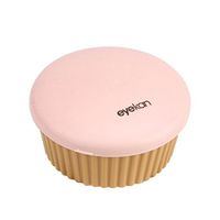 TONSEE Simple Cute Contact Lens Case Box Container Holder (Pink)
