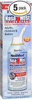 Nasamist Saline Spray Isotonic 75 ml (Pack of 5)