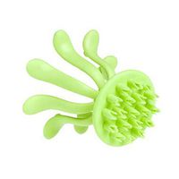 Scalp Massager, Kedelak Head Massager Tool Hand held Scalp Massager for Deep Relaxation & Stress Reduction Suitable Scalp Massager Dandruff Brush - for Exfoliating Treatment (Green)