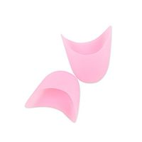 Toe Sleeve Metatarsal Fore Pads - Silicone Gel Toe Caps Soft Ballet Pointe Dance Athlete Shoe Pads for Women 1 Pair (Pink)