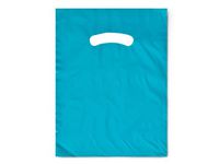 TEAL Super Gloss Bags 9 x 12"Recycled Plastic Bags 1.25 mil 1 unit, 1000 pack per unit.