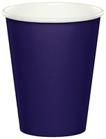Creative Converting Paper Hot/Cold Cups, 9-Ounce, Purple Color, Package of 24, (Pack of 5)