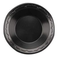 Genpak Elite Laminated Foam Dinnerware, Bowl, 12Oz, Black, 125/Pack, 8 Pack/Carton
