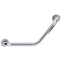 Bathroom Grab Bar Angled Wall Mount Bathroom Arm Safe-Grip Bar Stainless Steel Chromed Shower Handle Non-slip Assist Balance Tub Safety Hand Rail for the Elderly, Pregnant Woman and Children