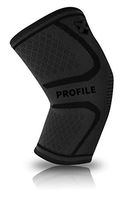 PROFILE FITNESS Knee Compression Sleeve - Knee Brace Support for Men and Women. Knee Sleeve Ideal for Sport, Running, Crossfit and Injury Prevention. Arthritis Knee Pain Relief (X-Large)