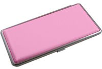 Contemporary Leather 120mm Cigarette/Panatella Cases - Pink