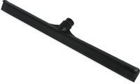 Carlisle 3656803 Solid One-Piece Foam Rubber Head Floor Squeegee, 24" Width, Black (Case of 6)