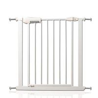 LCF Easy Install Extra Wide Retractable Walk Thru Baby Gate with Pressure Mount Fastening Safety Gate Fits Most Spaces