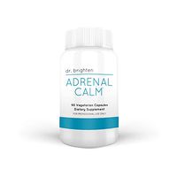 Dr. Brighten Adrenal Calm - Dietary Supplement Drops Stress Hormones Supports Restful Sleep and Cortisol Balance with Ashwagandha Adaptogenic Herb