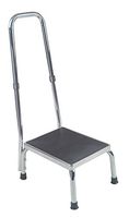 Drive Medical Step Stool 1-Step Steel 9.5 Inch, 13031-1SV