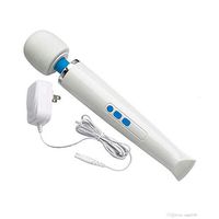 Big Size Powerful Wand Massager Cordless Rechargeable Full Body Personal Back Neck Leg Massage Stick HV270 (USA Standard Adapter Plug)