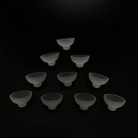 Jungle Care® Umbrella Shaped Comfortable CIC/ITC/ITE Silicon Ear Tip Domes, Could Fit a Par of RIC/RITE (Receiver in The Ear Canal) Models (L * 10pcs)
