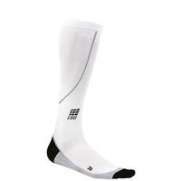 CEP Woman's Running Socks (II 9.5-12.25 Inch calf, White)