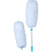 Extendable Duster Telescopic with Microfiber Head Removable and Machine Washable Perfect for Office/Home/Car