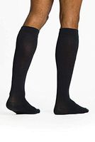 SIGVARIS Men’s Style Sea Island Cotton 220 Closed Toe Calf-High Socks 20-30mmHg