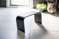 Squatty Adult Toilet Step Stool. Matt Black PROPPR Timber Bathroom Potty Stool. for Those Who Love to Make A Bold Statement.