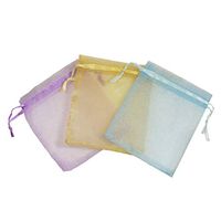 CrystalAge Organza Gift Pouch (11cm x 10cm) - Gold