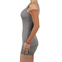 Juzo Soft 2002 Armsleeve 30-40mmHg - Silicone Band (Beige-Long-1 (I)-Regular)