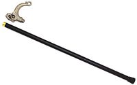 Snake Eye Tactical Pewter Design Handle Walking Cane w/Small Handle Storage, No Blade, 34.5" Overall (Dragon)