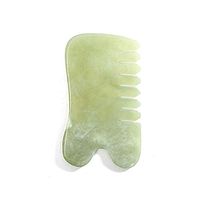 Best Jade Gua Sha Scraping Massage Tool - Skin Facial Care Gua Sha Board，Natural Jade Stone Guasha Board Traditional Scraping Scraper Tool for SPA