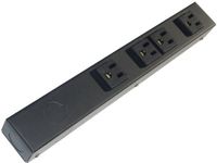 12" Hardwired Power Strip, with Knockouts
