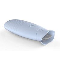 Healifty Classic Rubber Bottle Hand Warmer Bottle (Blue)