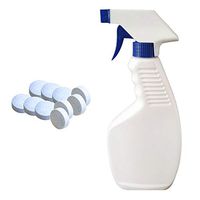 Shentesel 10Pcs Effervescent Cleaner Tablets + Sprayer Home Car Glass Cleaning