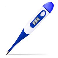 100-Pack Basic Digital Thermometer, Soft Head Rectal and Oral Thermometer for Kids Baby Adults, Oral Thermometer Temperature Measurement Rectal Thermometer