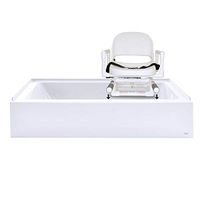 MJM Shower Chair, 350 lbs. - 18"W x 18"D