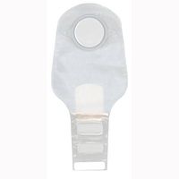 ConvaTec 413313 Natura 12" Two-Piece Drainable Pouch with 1-Sided Comfort Panel, InvisiClose Tail Closure, Transparent, 2-1/4" Flange, Pack of 10