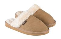 WellBeing Pro Women's Suede Orthotic Slippers with Arch Support 42/ EU Tan