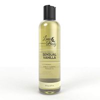 LunaBody Edible Massage Oil with Essential Oils, Made in USA, Natural Fragrance Scented, Relaxing Massages (Sensual Vanilla)