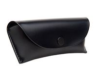 Glasses Box Soft Leather Frameless Retro Glasses Box,Without Correction Y2