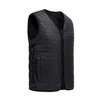 Gibobby Heated Vest for Women Men USB Charging Electric Lightweight Body Warmer Clothes Heating Pad Apparel Jacket Black