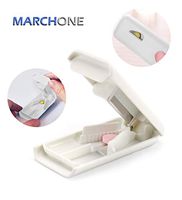 MARCHONE White Pill Cutter Pill Tablet Splitter for Small Pills
