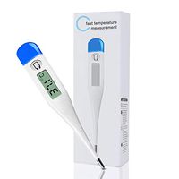 Digital Body Thermometers Adult Medical Digital LCD Temporal Thermometer Oral, Rectal, Underarm Thermometer Waterproof Basal Thermometer for Adults, Baby or Kids