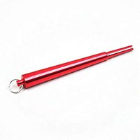 Butt Bat Metal Cone Maker Roller Machine for Rolling Cigarettes (Red)